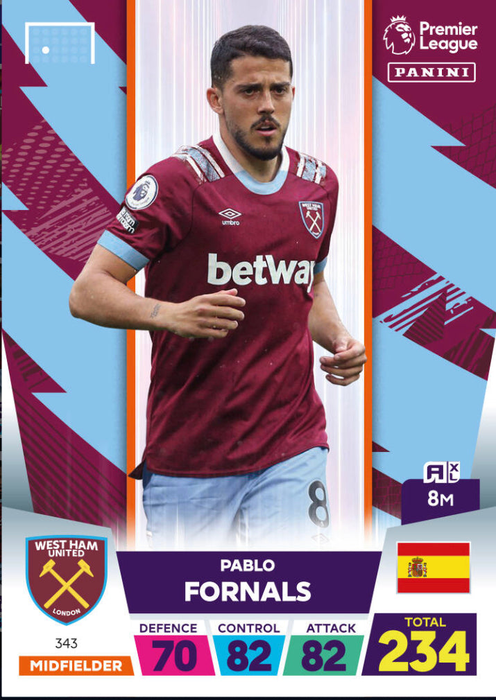 Panini Adrenalyn XL 2022/23 - 343 - Pablo Fornals
