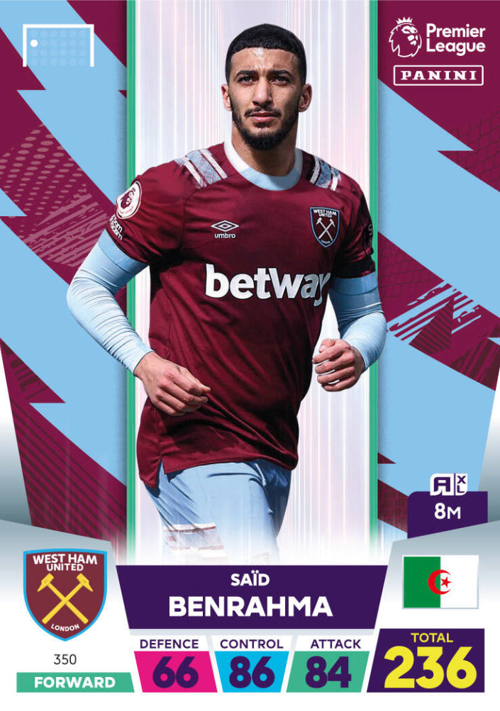 Panini Adrenalyn XL 2022/23 - 350 - Saïd Benrahma
