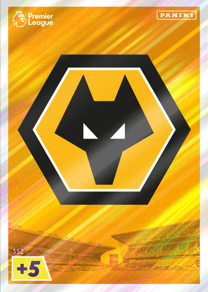 Panini Adrenalyn XL 2022/23 - 352 - Wolverhampton Wanderers Club Badge