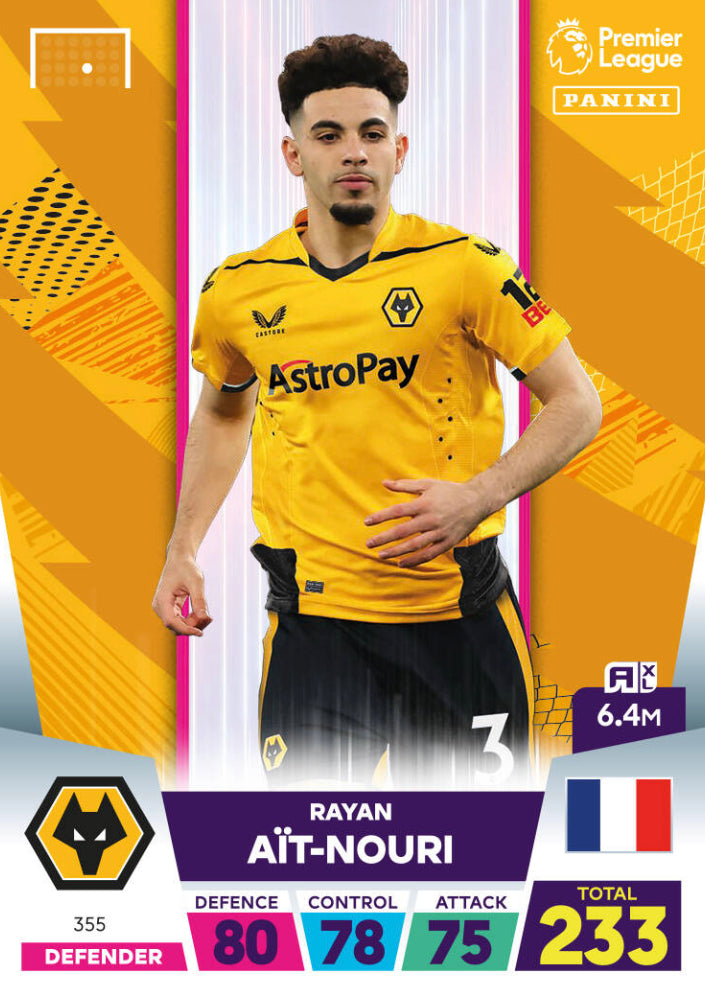 Panini Adrenalyn XL 2022/23 - 355 - Rayan Aït-Nouri