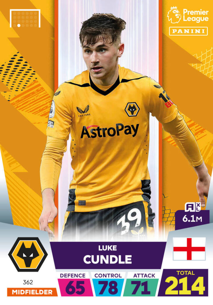 Panini Adrenalyn XL 2022/23 - 362 - Luke Cundle