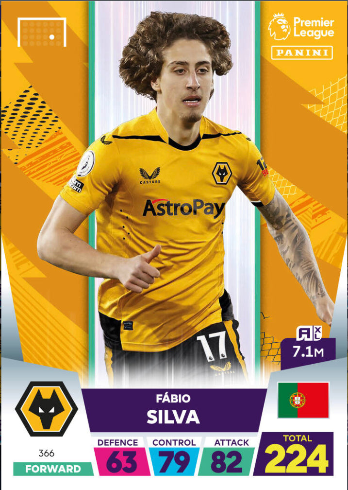 Panini Adrenalyn XL 2022/23 - 366 - Fábio Silva