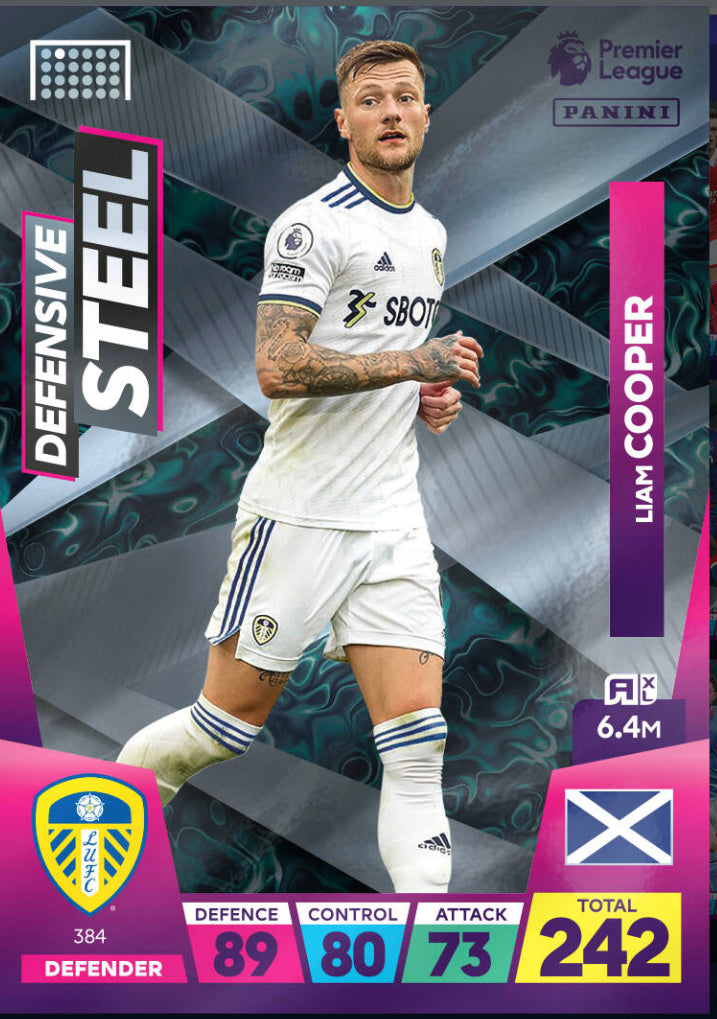Panini Adrenalyn XL 2022/23 - 384 - Liam Cooper - Defensive Steel