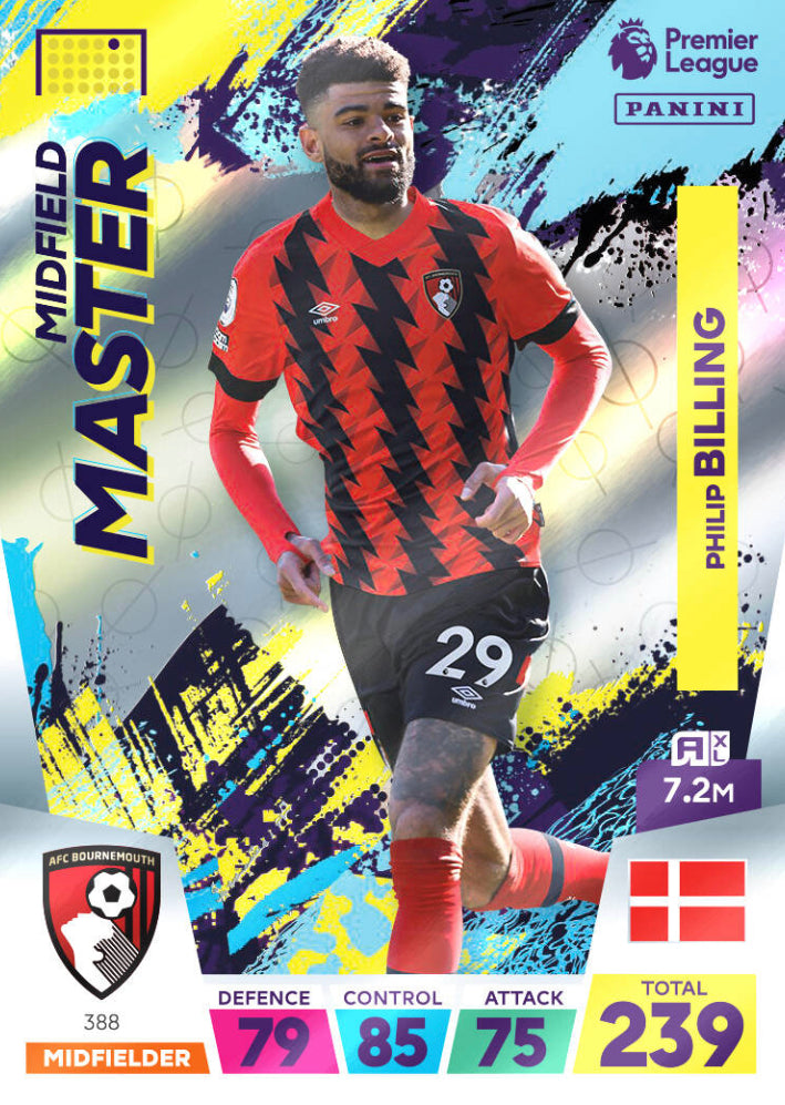 Panini Adrenalyn XL 2022/23 - 388 - Philip Billing - Midfield Master