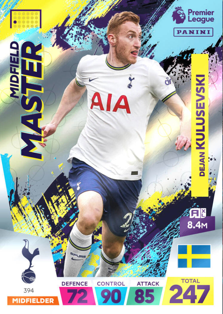 Panini Adrenalyn XL 2022/23 - 394 - Dejan Kulusevski - Midfield Master