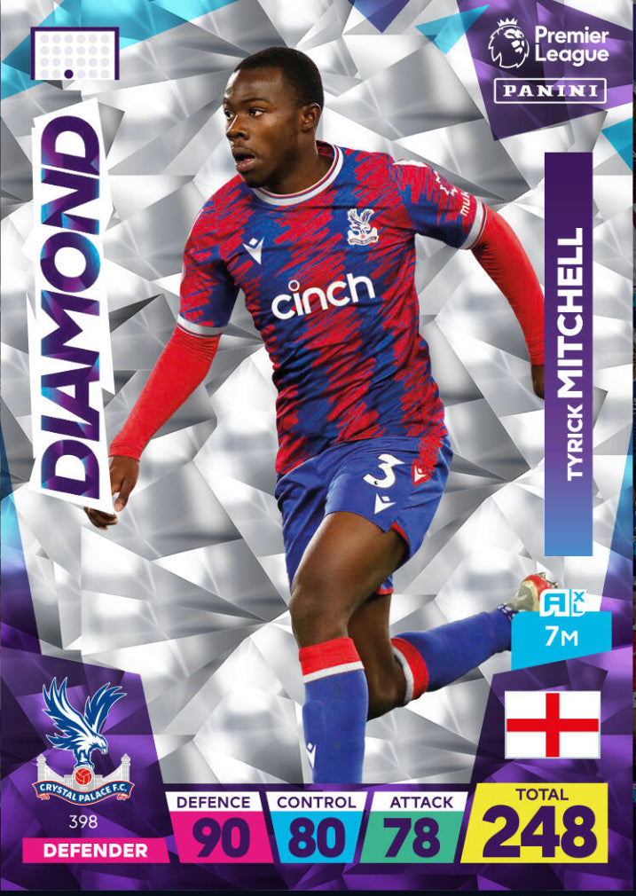 Panini Adrenalyn XL 2022/23 - 398 - Tyrick Mitchell - Diamond