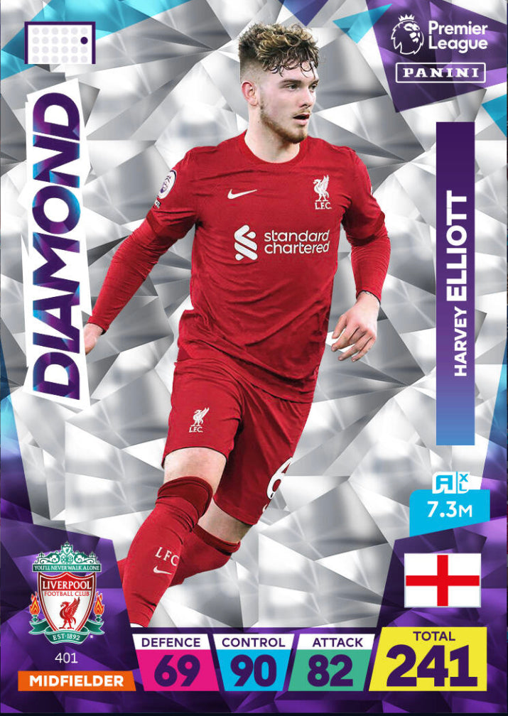 Panini Adrenalyn XL 2022/23 - 401 - Harvey Elliot - Diamond