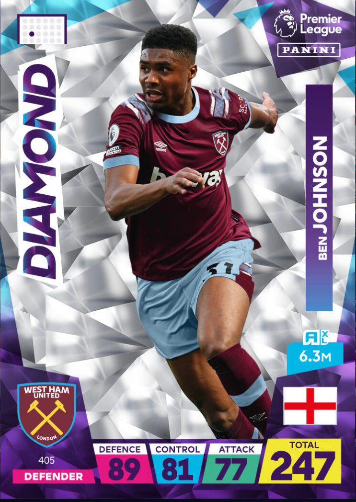 Panini Adrenalyn XL 2022/23 - 405 - Ben Johnson - Diamond