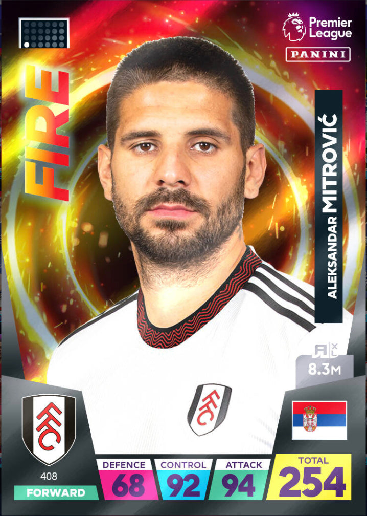 Panini Adrenalyn XL 2022/23 - 408 - Aleksandar Mitrovic - Fire
