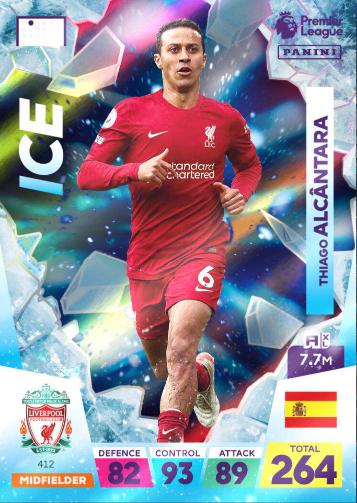 Panini Adrenalyn XL 2022/23 - 412 - Thiago Alcantara - Ice