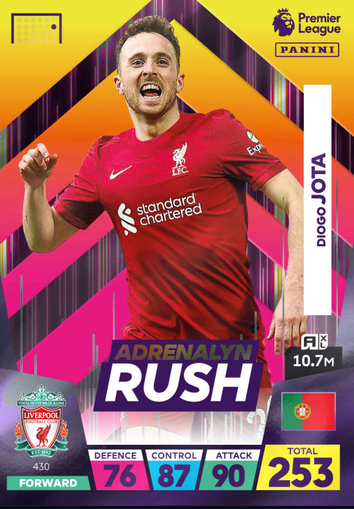 Panini Adrenalyn XL 2022/23 - 430 - Diogo Jota - Adrenalyn Rush
