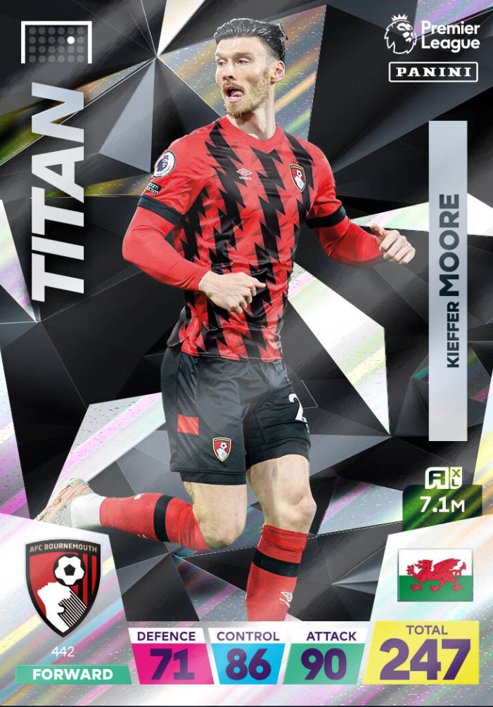 Panini Adrenalyn XL 2022/23 - 442 - Kieffer Moore - Titan