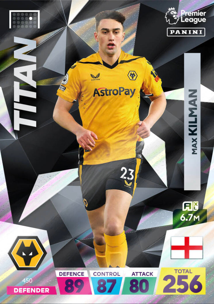 Panini Adrenalyn XL 2022/23 - 450 - Max Kilman - Titan