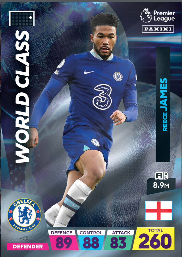 Panini Adrenalyn XL 2022/23 - 455 - Reece James - World Class