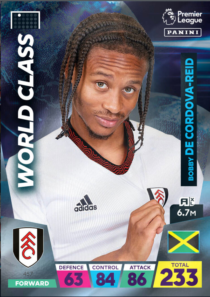 Panini Adrenalyn XL 2022/23 - 457 - Bobby De Cordova-Reid - World Class