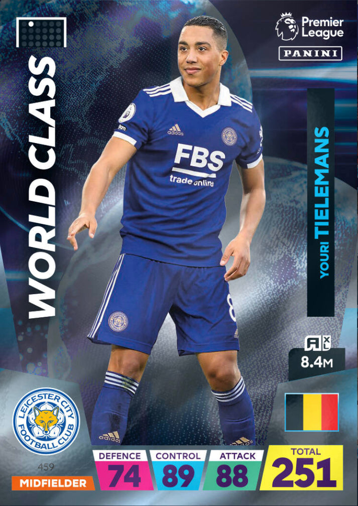 Panini Adrenalyn XL 2022/23 - 459 - Youri Tielemans - World Class