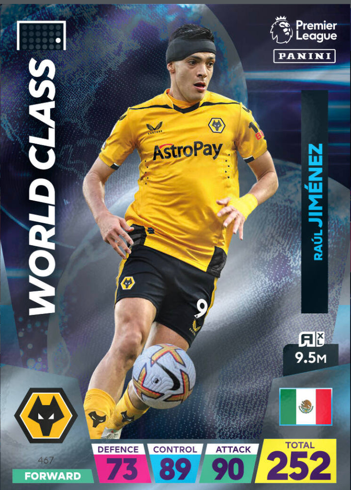 Panini Adrenalyn XL 2022/23 - 467 - Raúl Jiménez - World Class