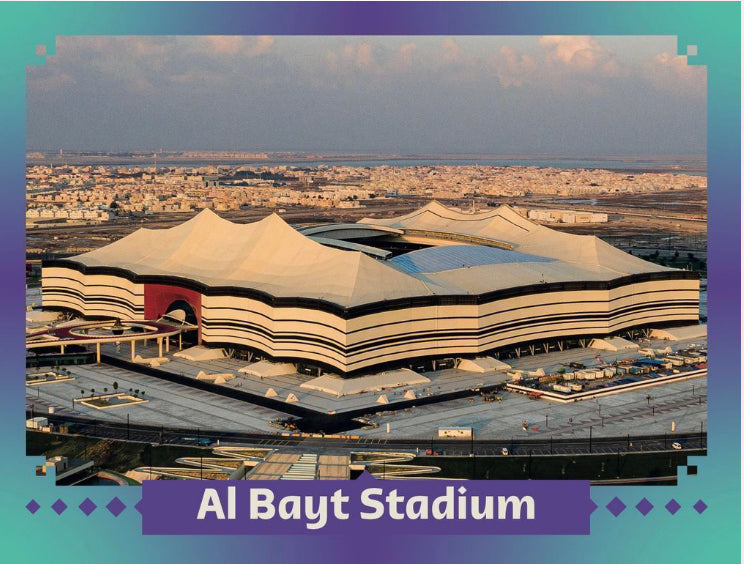 Panini World Cup 2022 Stickers - FWC 014 - Al Bayt Stadium