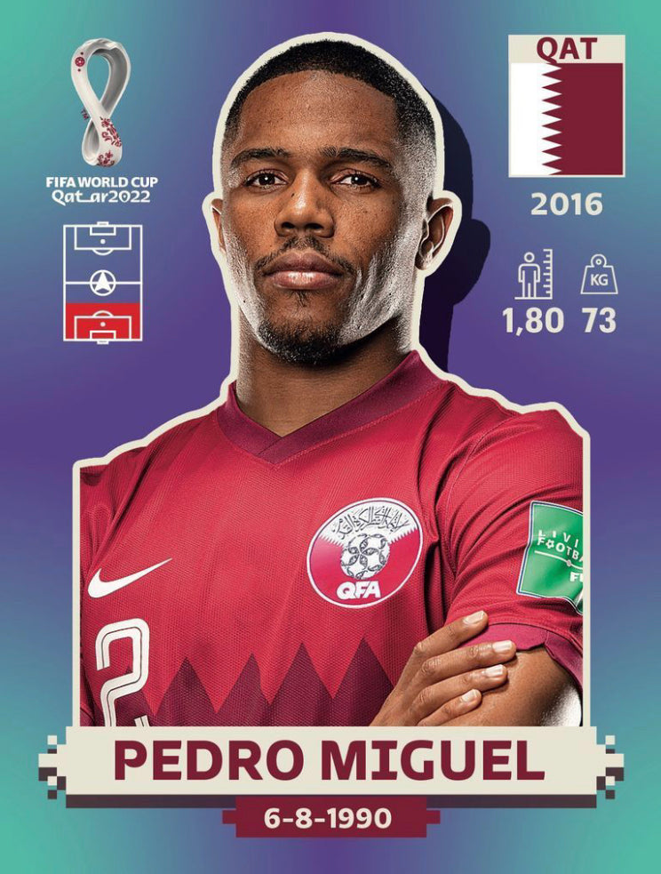 Panini World Cup 2022 Stickers - QAT 010 - Pedro Miguel