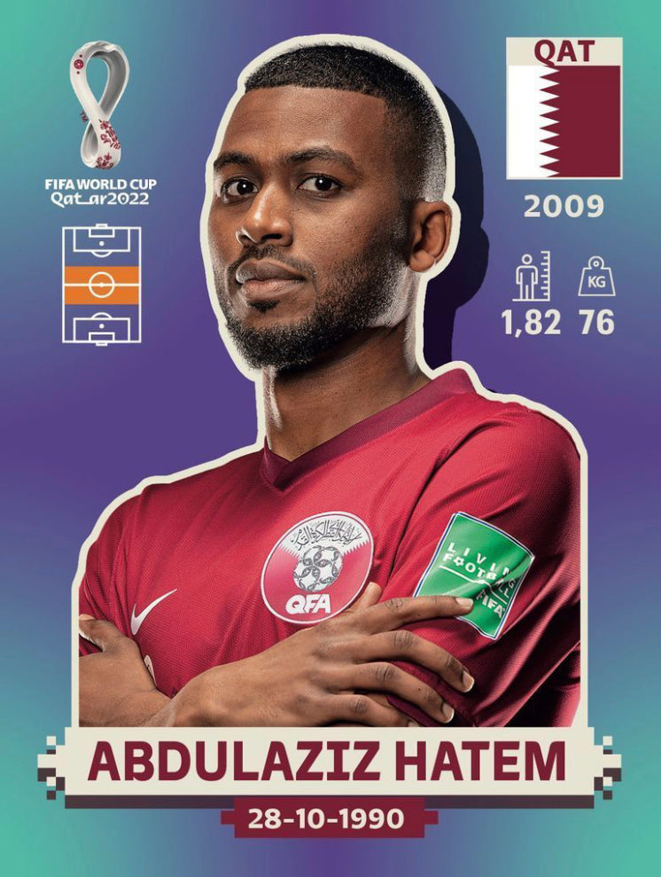 Panini World Cup 2022 Stickers - QAT 013 - Abdulaziz Hatem