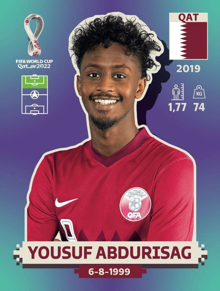 Panini World Cup 2022 Stickers - QAT 015 - Yousuf Abdurisag