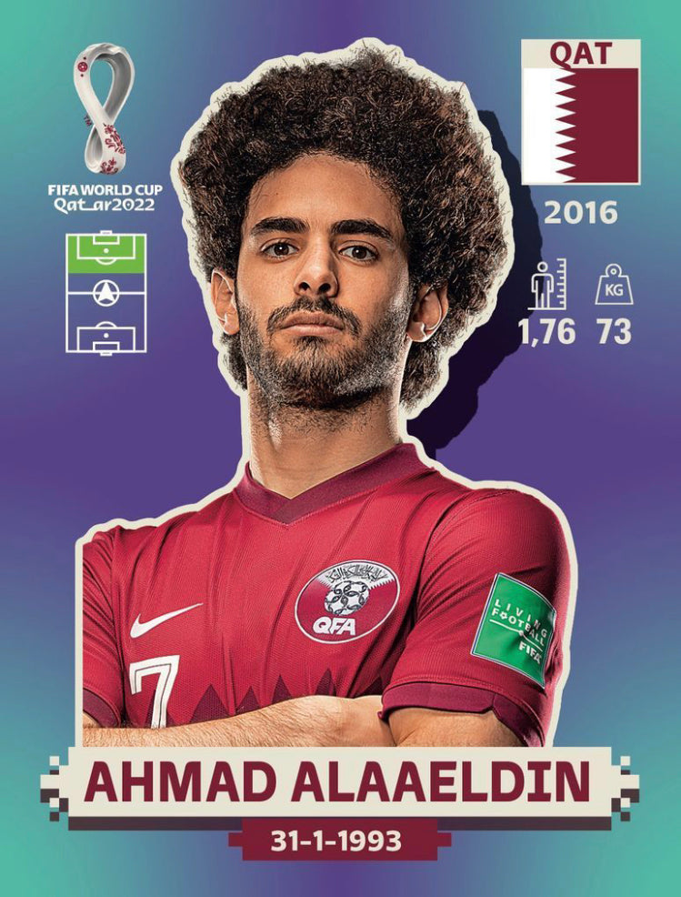 Panini World Cup 2022 Stickers - QAT 017 - Ahmad Alaaeldin