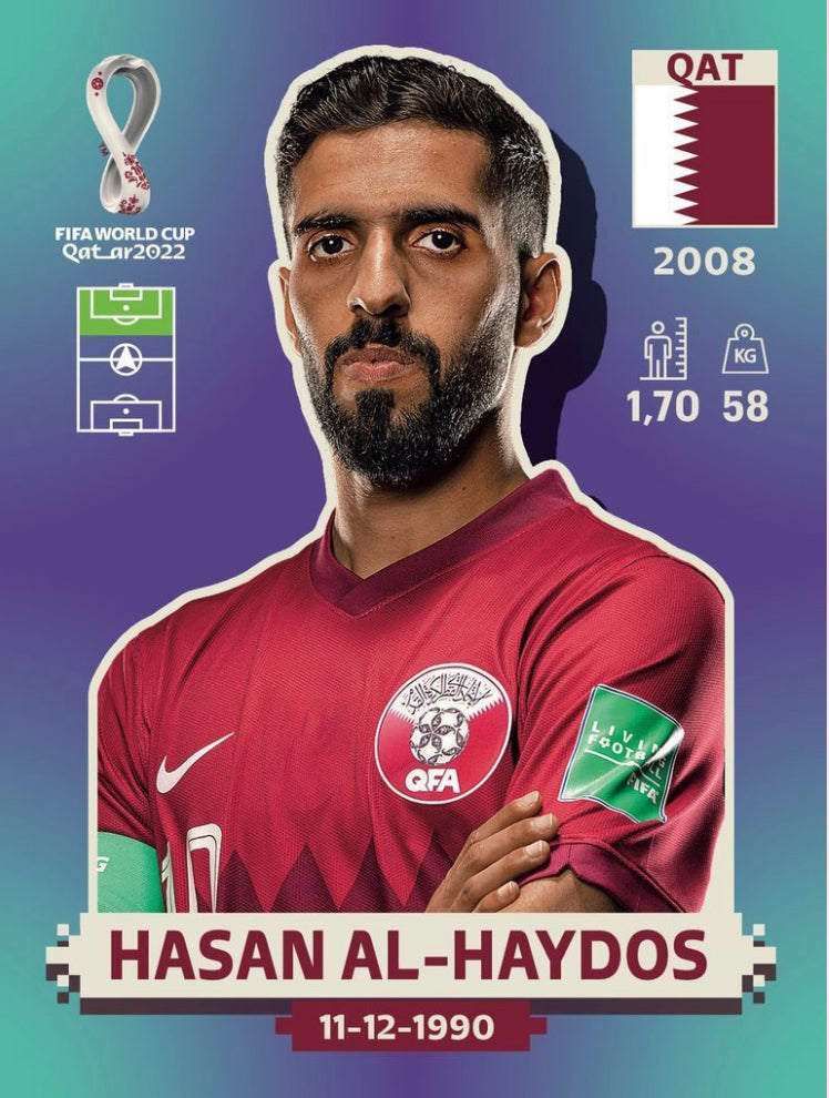 Panini World Cup 2022 Stickers - QAT 018 - Hasan Al-Haydos