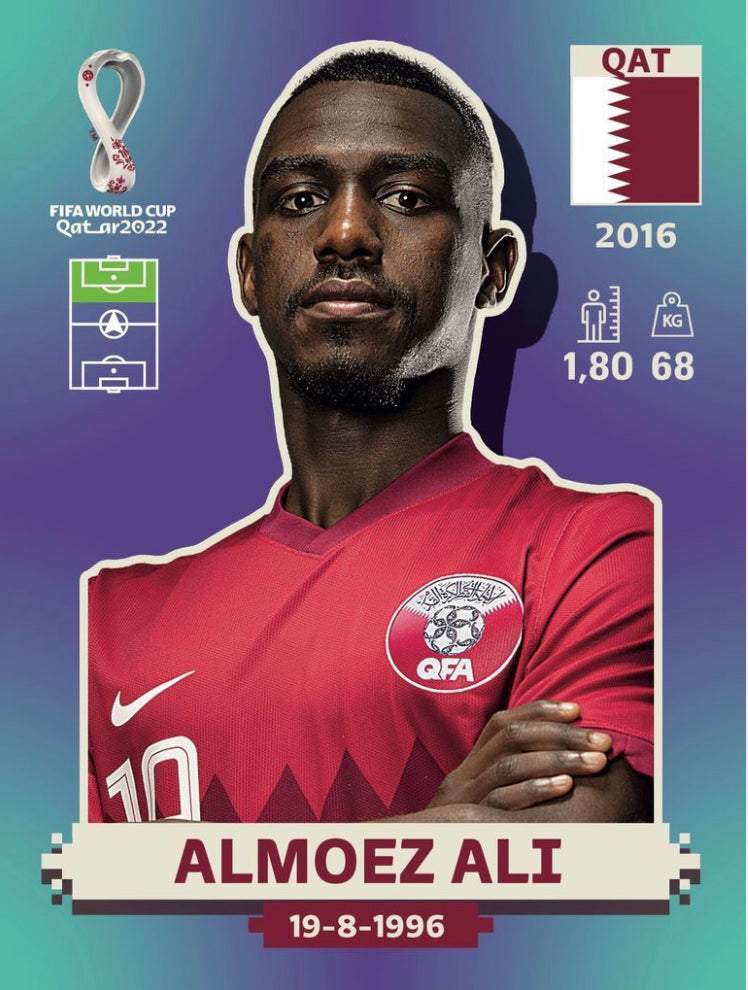 Panini World Cup 2022 Stickers - QAT 019 - Almoez Ali