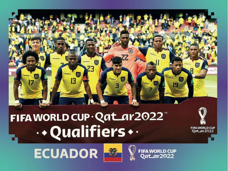 Panini World Cup 2022 Stickers - ECU 001 - Ecuador Team