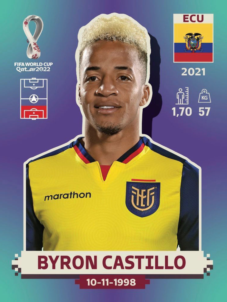 Panini World Cup 2022 Stickers - ECU 006 - Byron Castillo