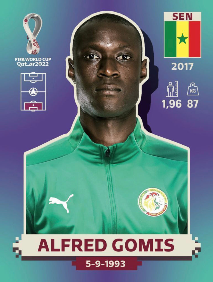 Panini World Cup 2022 Stickers - SEN 004 - Alfred Gomis