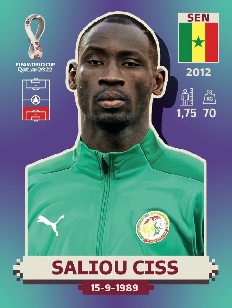 Panini World Cup 2022 Stickers - SEN 005 - Saliou Ciss