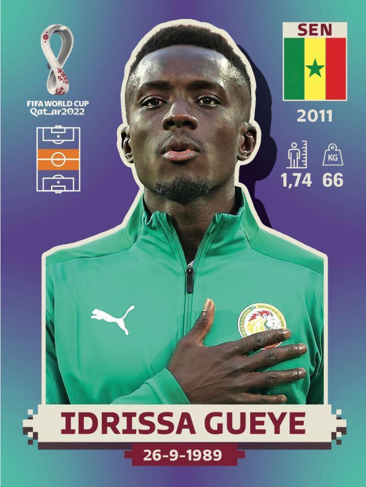 Panini World Cup 2022 Stickers - SEN 012 - Idrissa Gueye