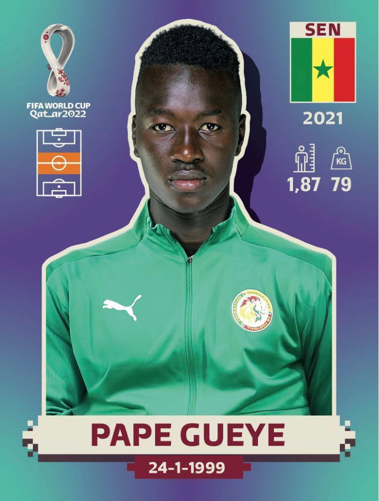 Panini World Cup 2022 Stickers - SEN 013 - Pape Gueye