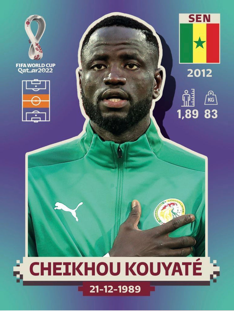 Panini World Cup 2022 Stickers - SEN 014 - Cheikhou Kouyaté