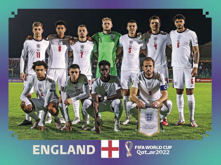 Panini World Cup 2022 Stickers - ENG 001 - England Team