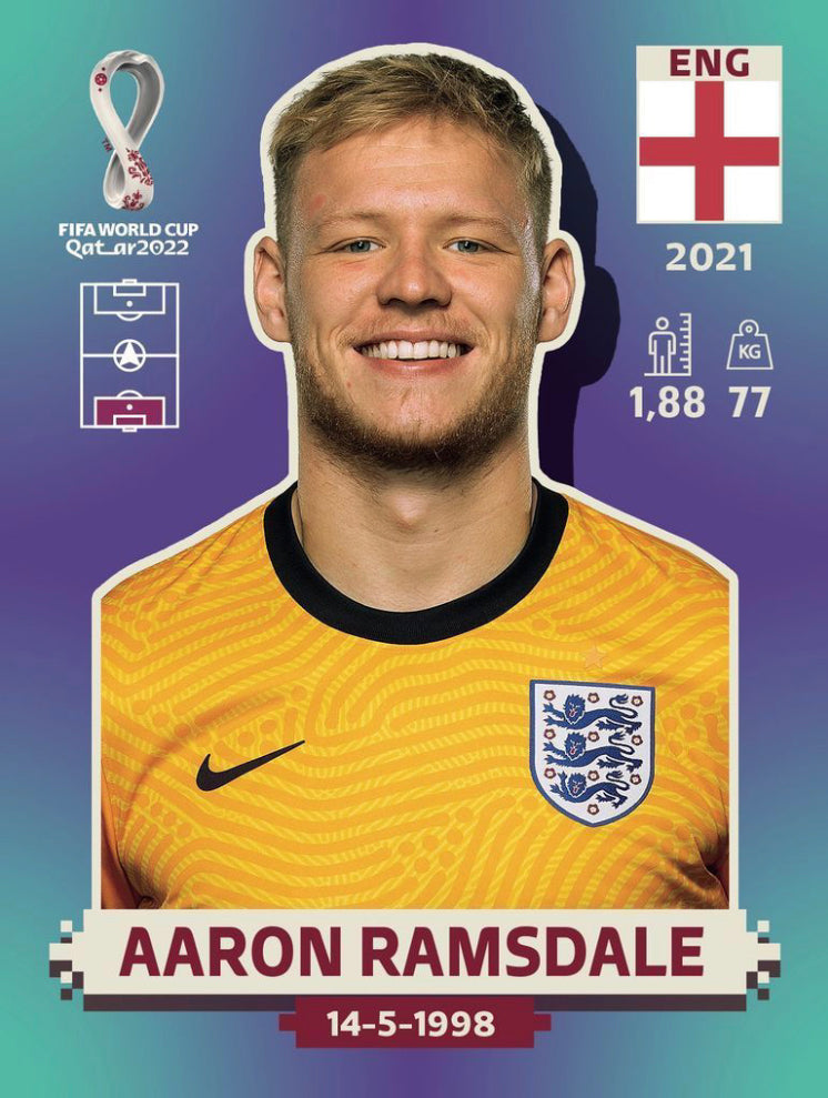 Panini World Cup 2022 Stickers - ENG 004 - Aaron Ramsdale