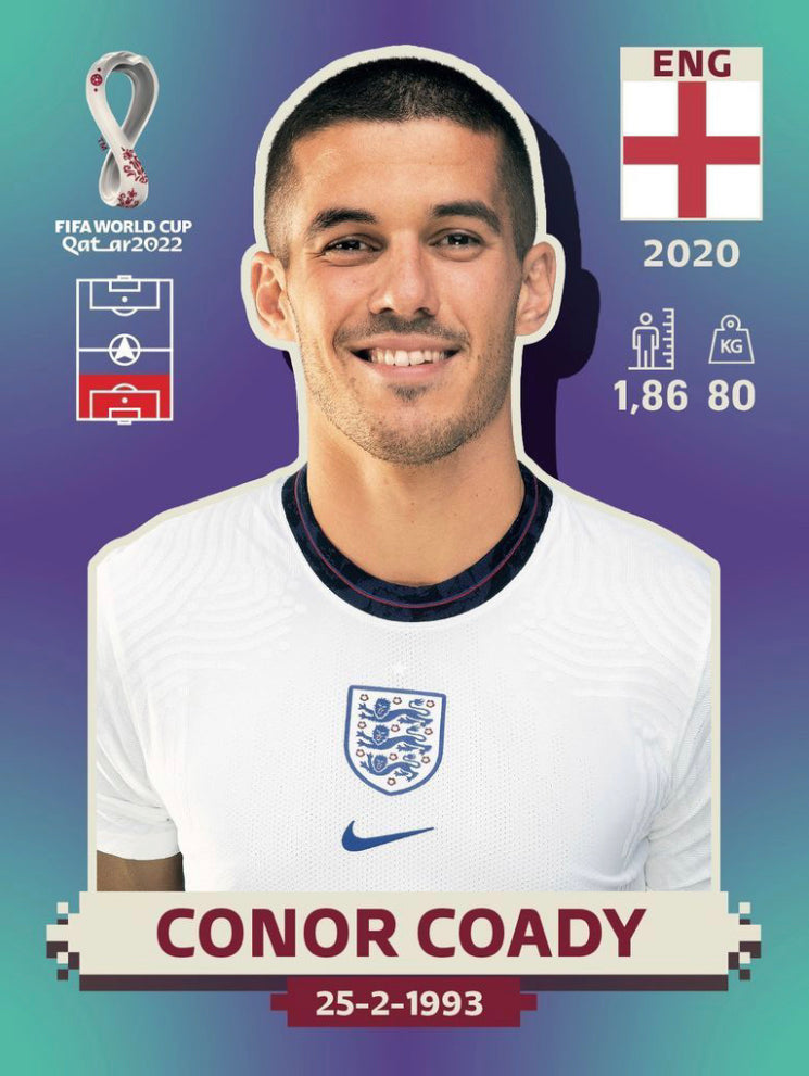 Panini World Cup 2022 Stickers - ENG 006 - Conor Coady