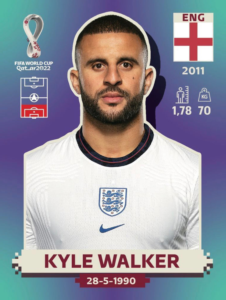 Panini World Cup 2022 Stickers - ENG 010 - Kyle Walker