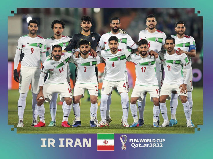 Panini World Cup 2022 Stickers - IRN 001 - Iran Team