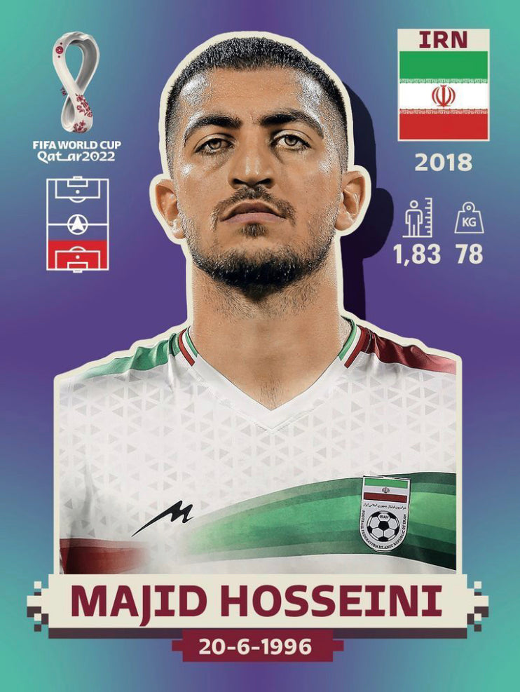 Panini World Cup 2022 Stickers - IRN 006 - Majid Hosseini