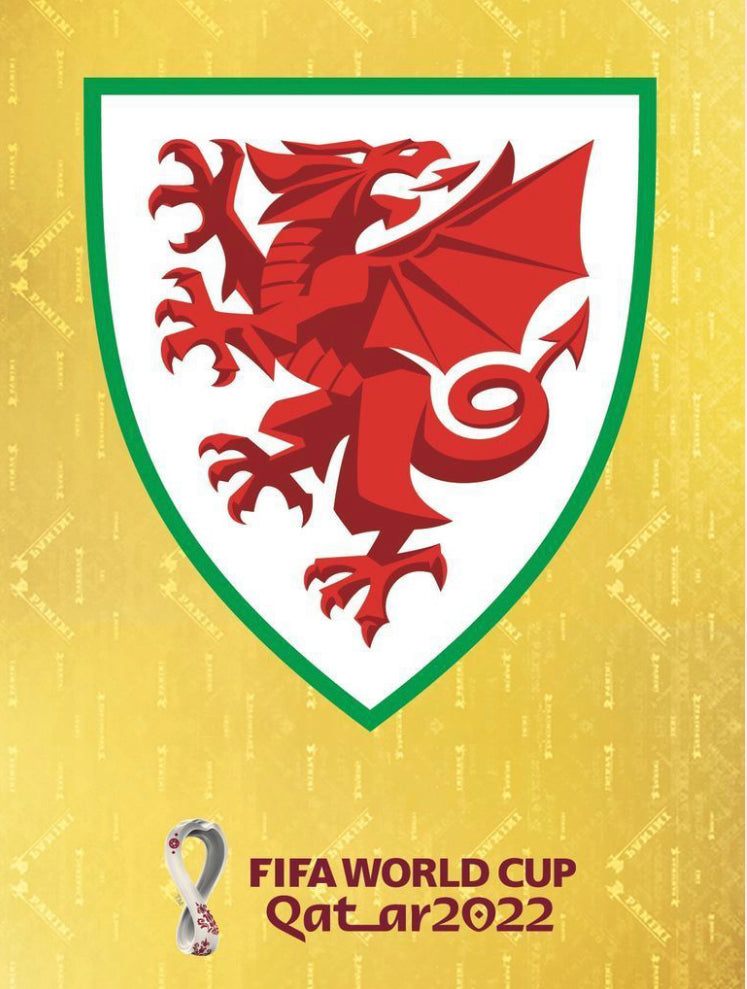 Panini World Cup 2022 Stickers - WAL 002 - Wales Logo