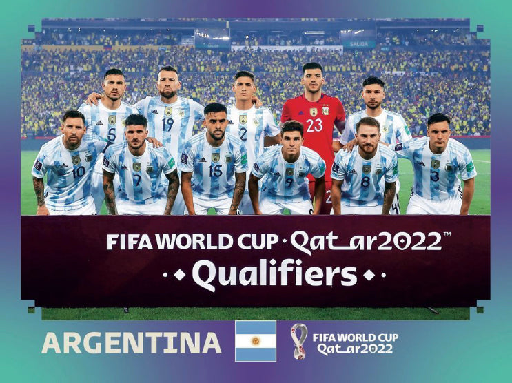 Panini World Cup 2022 Stickers - ARG 001 - Argentina Team