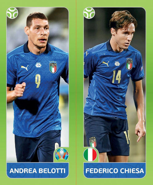 Euro 2020 - 037 - Andrea Belotti & Federico Chiesa