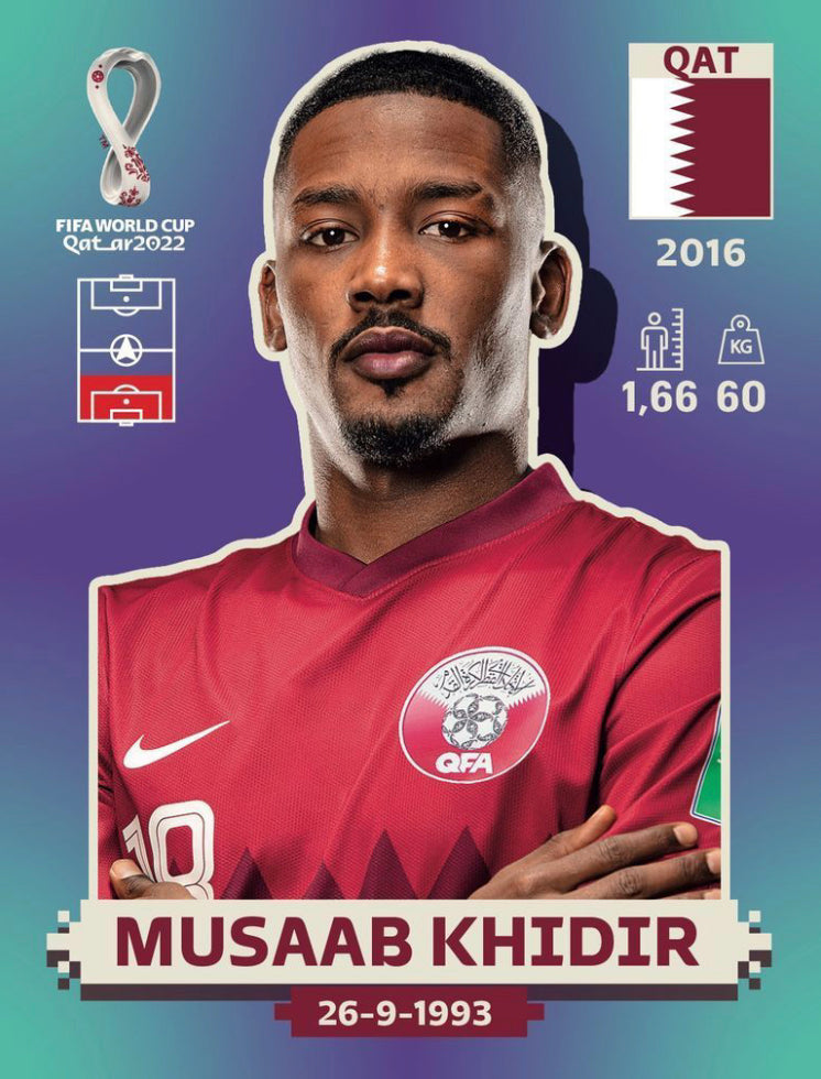 Panini World Cup 2022 Stickers - QAT 008 - Musaab Khidir