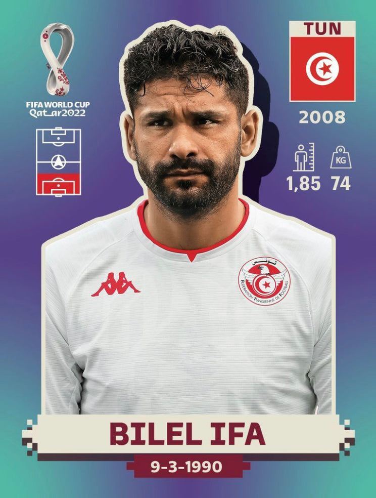 Panini World Cup 2022 Stickers - TUN 007 - Bilel Ifa