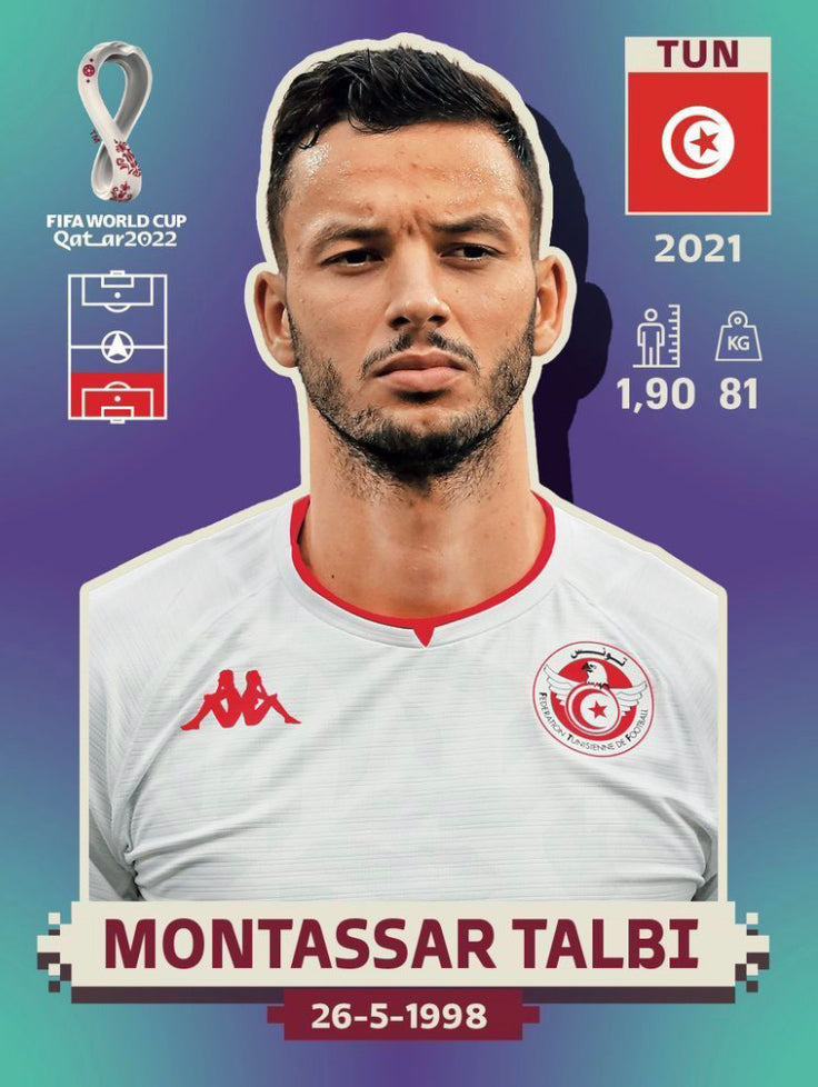 Panini World Cup 2022 Stickers - TUN 011 - Montassar Talbi