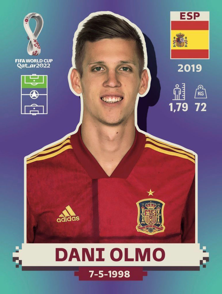 Panini World Cup 2022 Stickers - ESP 016 - Dani Olmo