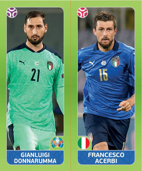 Euro 2020 - 032 - Gianluigi Donnarumma & Francesco Acerbi