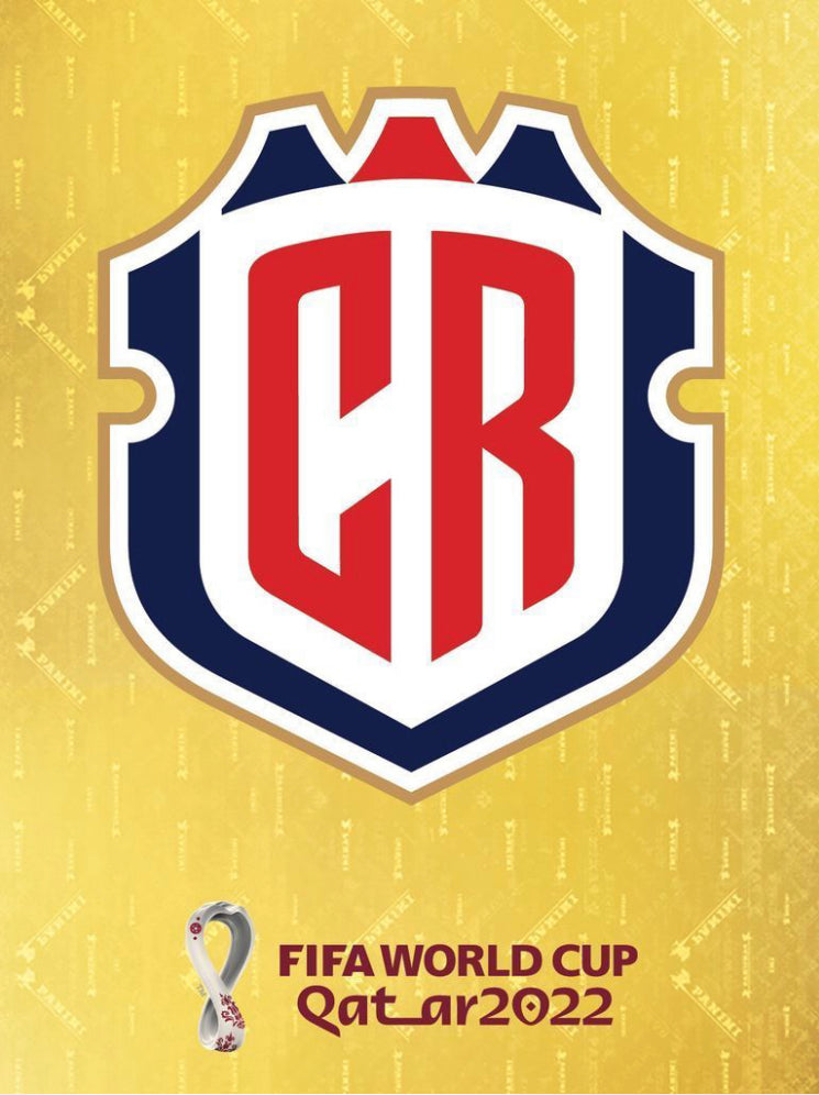 Panini World Cup 2022 Stickers - CRC 002 - Costa Rica Logo